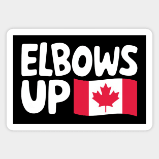 Elbows Up Magnet
